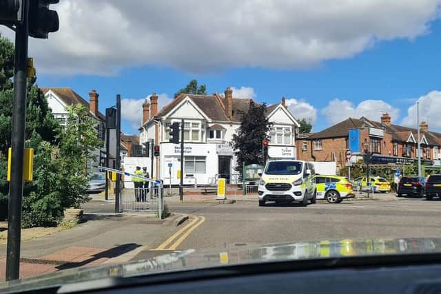 Police have launched a murder investigation after a woman was beaten to death in Cranbrook Road, Ilford. Credit: IG1IG2 Instagram