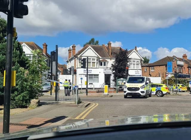 Police have launched a murder investigation after a woman was beaten to death in Cranbrook Road, Ilford. Credit: IG1IG2 Instagram