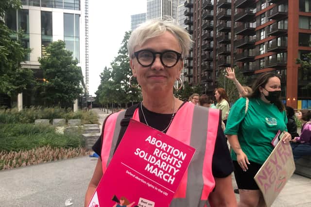 Judith Orr, vice-chairwoman of Abortion Rights UK. Photo: LondonWorld