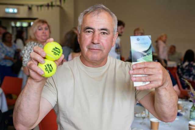 Ukrainian refugees and their host families in Merton and Wandsworth boroughs have been given free tickets to Wimbledon.