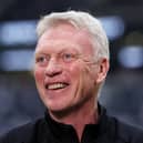  David Moyes, Manager of West Ham United reacts prior to the UEFA Europa League (Photo by Alex Grimm/Getty Images)