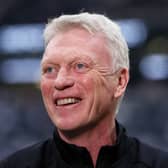  David Moyes, Manager of West Ham United reacts prior to the UEFA Europa League (Photo by Alex Grimm/Getty Images)