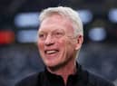  David Moyes, Manager of West Ham United reacts prior to the UEFA Europa League (Photo by Alex Grimm/Getty Images)