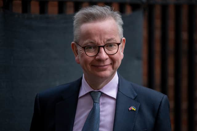 Levelling up and housing secretary Michael Gove. Photo: Getty
