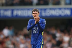 Andreas Christensen of Chelsea claps the fans following the Premier League match (Photo by Catherine Ivill/Getty Images)