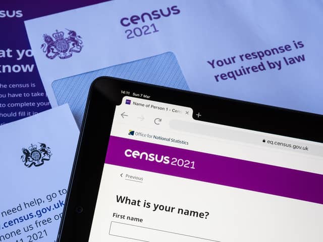 The most recent census was filled out by millions across England and Wales last year