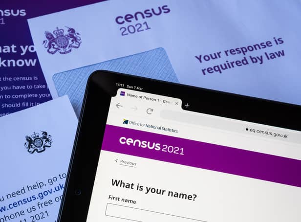<p>The most recent census was filled out by millions across England and Wales last year</p>