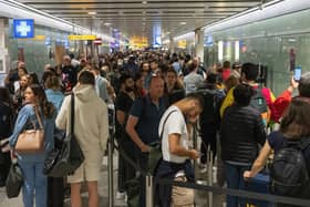 Travellers have been hit by delays and cancellations at London airports for the last month. Credit: Carl Court/Getty Images