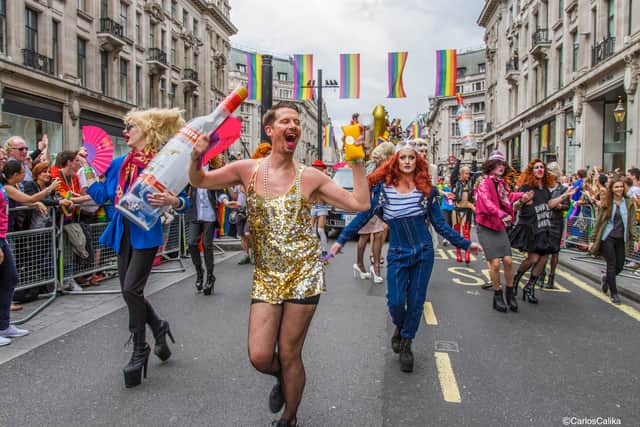London Pride Parade is back after two years and celebrating the 50th anniversary of pride events in the UK 