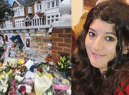Flowers left in tribute to Zara Aleena. Photos: Wes Streeting MP and Met Police