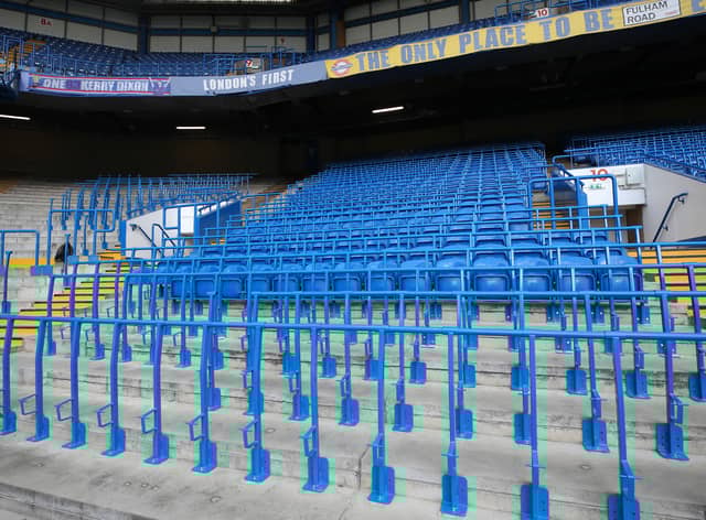 Chelsea’s safe standing. 