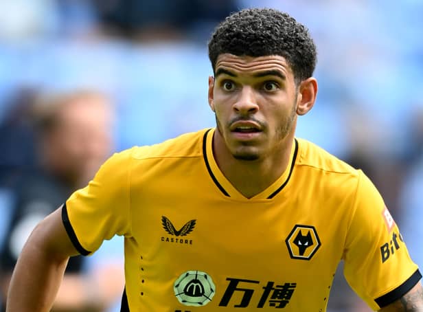 <p>Morgan Gibbs-White in action for Wolves. Picture: Ross Kinnaird/Getty Images</p>