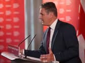 Keir Starmer has called for the prime minister to “go now”. Photo: Getty