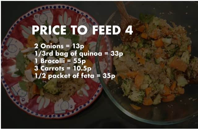 The price to feed four comes to around £1.50. Photo: LW