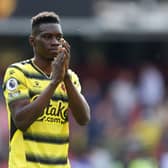 Watford winger Ismaila Sarr is a target for Newcastle United. (Photo by Richard Heathcote/Getty Images)