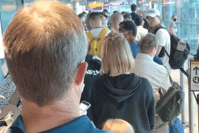 Passengers have been left to suffer “phenomenal” queues as disruption at Heathrow Airport resembles a “cattle market”. Photo: Richard Evans