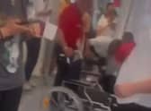 Two passengers reportedly suffered medical emergencies during the wait. Photo: Supplied