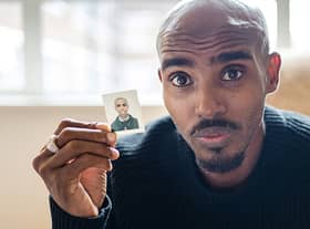 Sir Mo Farah in the documentary. Credit: BBC/Atomized Studios/Andy Boag