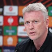 West Ham manager David Moyes.