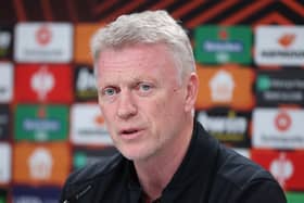 West Ham manager David Moyes.