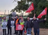 Members of Aslef on Croydon Tramlink  are striking over pay