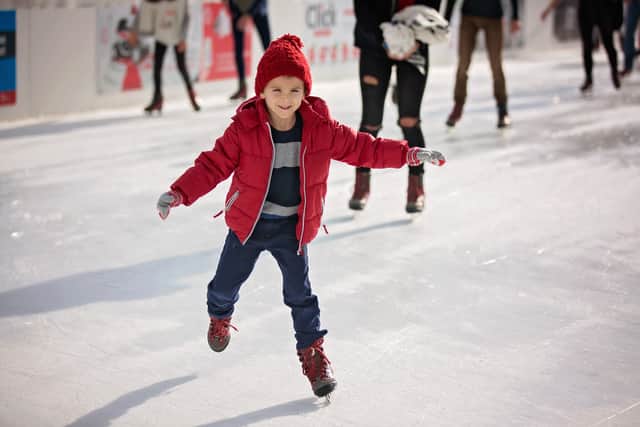 Ice skating is the perfect way to experience some cooler temperatures this weekend