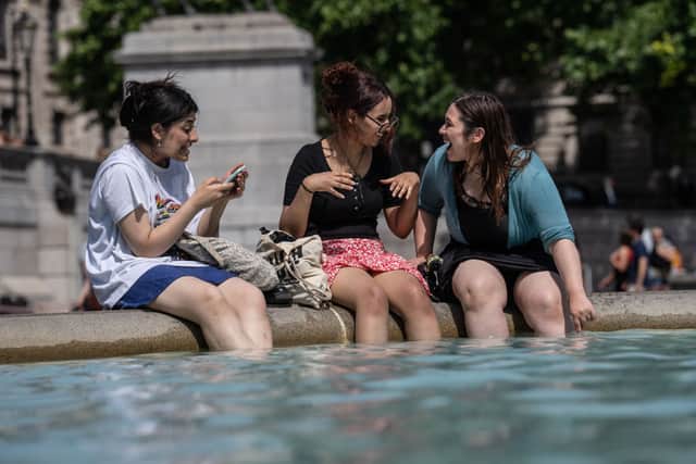 A first ever red extreme heat warning has been issued for London. Credit: Carl Court/Getty Images