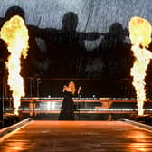 Adele performs on stage as American Express present BST Hyde Park. (Getty Images)