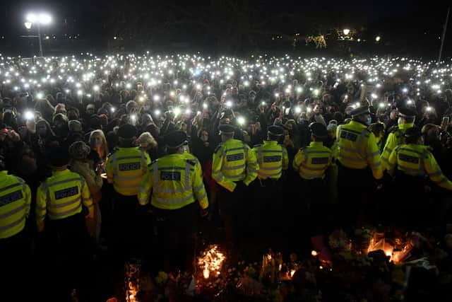 Jenny Edmunds, 32, of Lewisham, London, is one of six people prosecuted by the Met Police over the attendance at the gathering which broke the coronavirus laws at the time. Credit: JUSTIN TALLIS/AFP via Getty Images