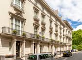 In this London residence Napoleon III entertained Prime Minister Benjamin Disraeli and novelist Charles Dickens 