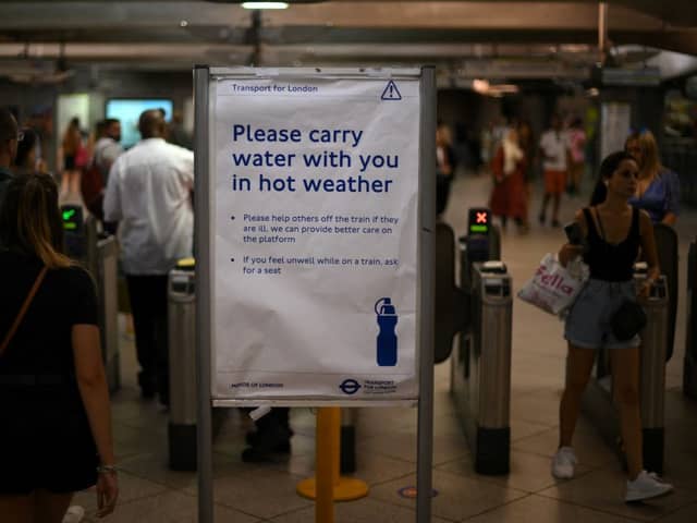 The Central Line is one of the hottest tube lines because of its age and depth beneath the ground.