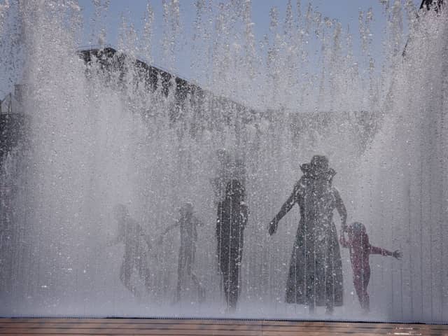 Tuesday July 19 is London’s hottest ever day, as the mercury hit 38.8C by 12noon. Credit: Dan Kitwood/Getty Images