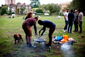 Londoners have been asked not to barbecue in public parks or open spaces. Photo: Getty