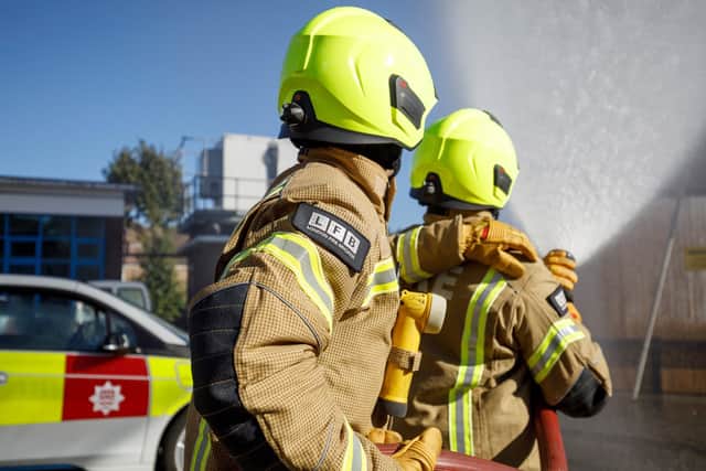 The London Fire Brigade has declared a ‘major incident’ due to a surge in fires on the hottest day on record. Credit: LFB