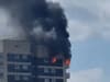 North Woolwich fires: 125 firefighters tackling 17th-floor flat blaze and grass fire by London City Airport