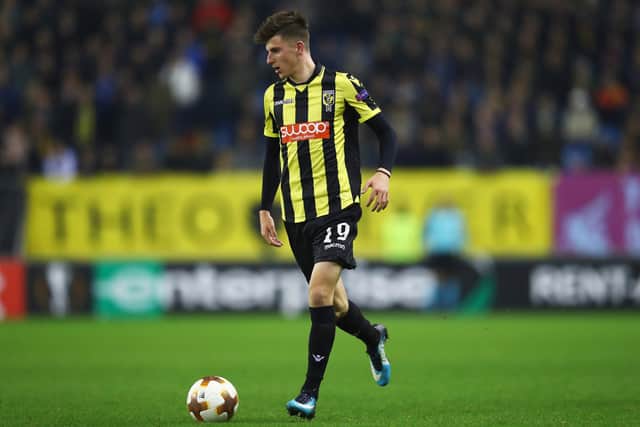 Mason Mount of Vitesse Arnhem in action during the UEFA Europa League group K match against Nice in December 2017 (Photo by Dean Mouhtaropoulos/Getty Images)