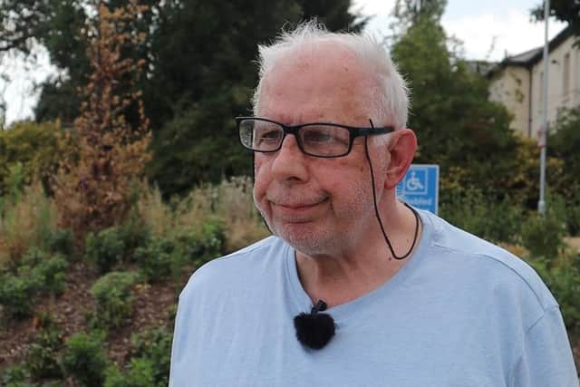 Resident Laurence Kamm, 73, from Wennington, told LondonWorld how he helped evacuate neighbours from the inferno. Credit: Claudia Marquis