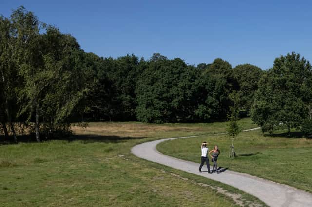 Beckenham Place Park where Jeremiah Sewell was stabbed to death in his car. Credit: Dan Kitwood/Getty Images