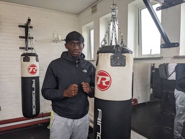 Beni Mondua, 21, has recently joined the Team GB Olympic boxing team