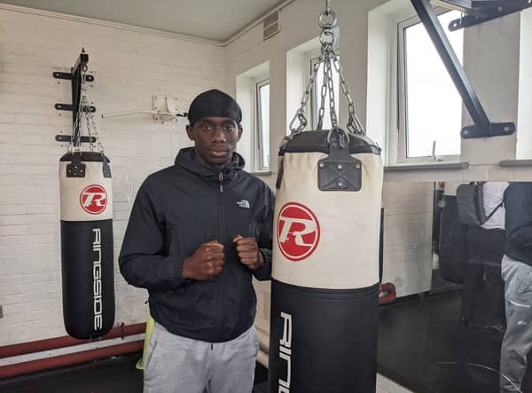 Beni Mondua, 21, has recently joined the Team GB Olympic boxing team