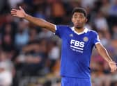Wesley Fofana of Leicester City reacts during the Pre-Season Friendly between Hull City  (Photo by George Wood/Getty Images)