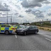 The scene of the crash. Photo: Metropolitan Police