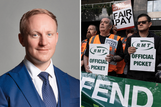 Sam Tarry has been sacked as shadow transport minister after attending an RMT picket line. (Credit: Parliament/Getty images)
