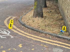 A can of beer could hold vital clues to the murder of a man in his 40s who was stabbed to death near a block of flats. Credit: SWNS