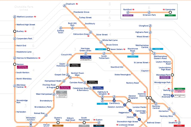 London Overground map. Credit: TfL