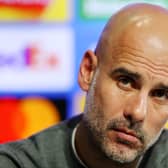 Guardiola was asked about Cucurella in Friday’s press conference. Credit: Getty.