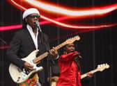 Nile Rodgers and Chic perform on the main stage during the TRNSMT Festival at Glasgow Green