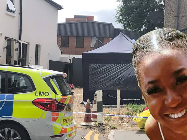 Owami Davies, bottom right, has been missing for almost a month. Police have been searching a house in Derby Road, West Croydon, today. Credit: LW/Met Police