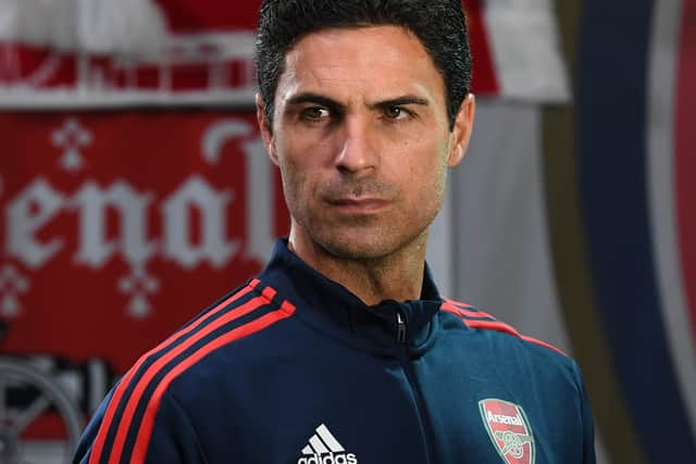 Arsenal manager Mikel Arteta.