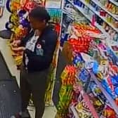 Owami Davies was caught on CCTV in a shop in Croydon on the night she was last seen alive. Credit: Met Police